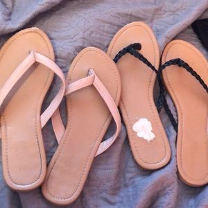 flip flops.